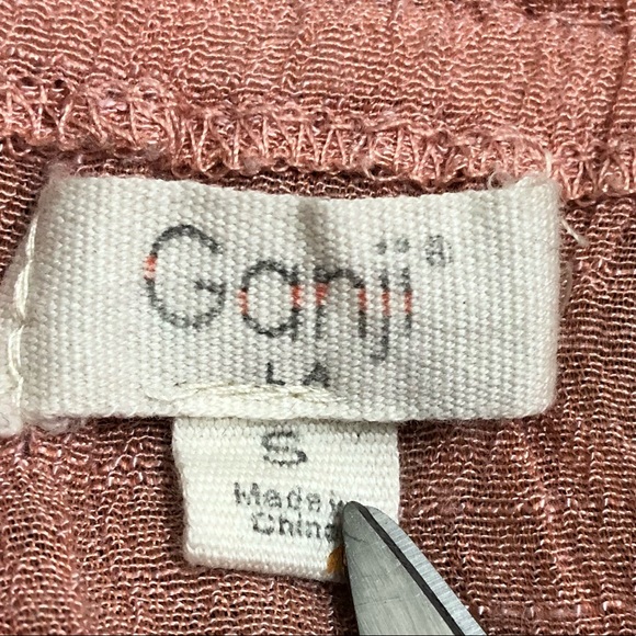 Pink orange see through off the shoulder top - Picture 7 of 7